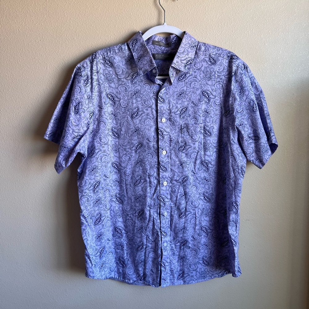 Daniel Cremieux paisley button up